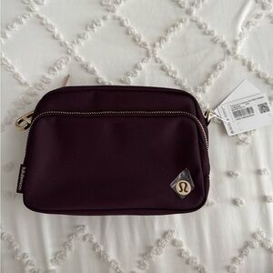 lululemon athletica Dark Purple Crossbody Bag